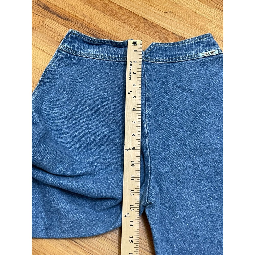 Cherokee Women's 11 Blue Jeans Denim Cotton Skinny Leg 80s Mom VTG USA - Picture 5 of 9